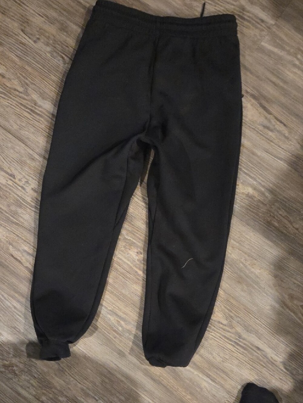 adidas Black Reflective-Trim Jogger Sweatpants - Picture 3 of 3